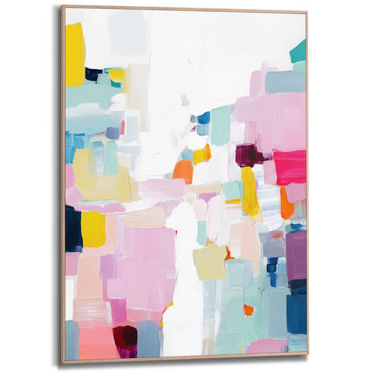 Framed Poster Fresh colours V 70x50