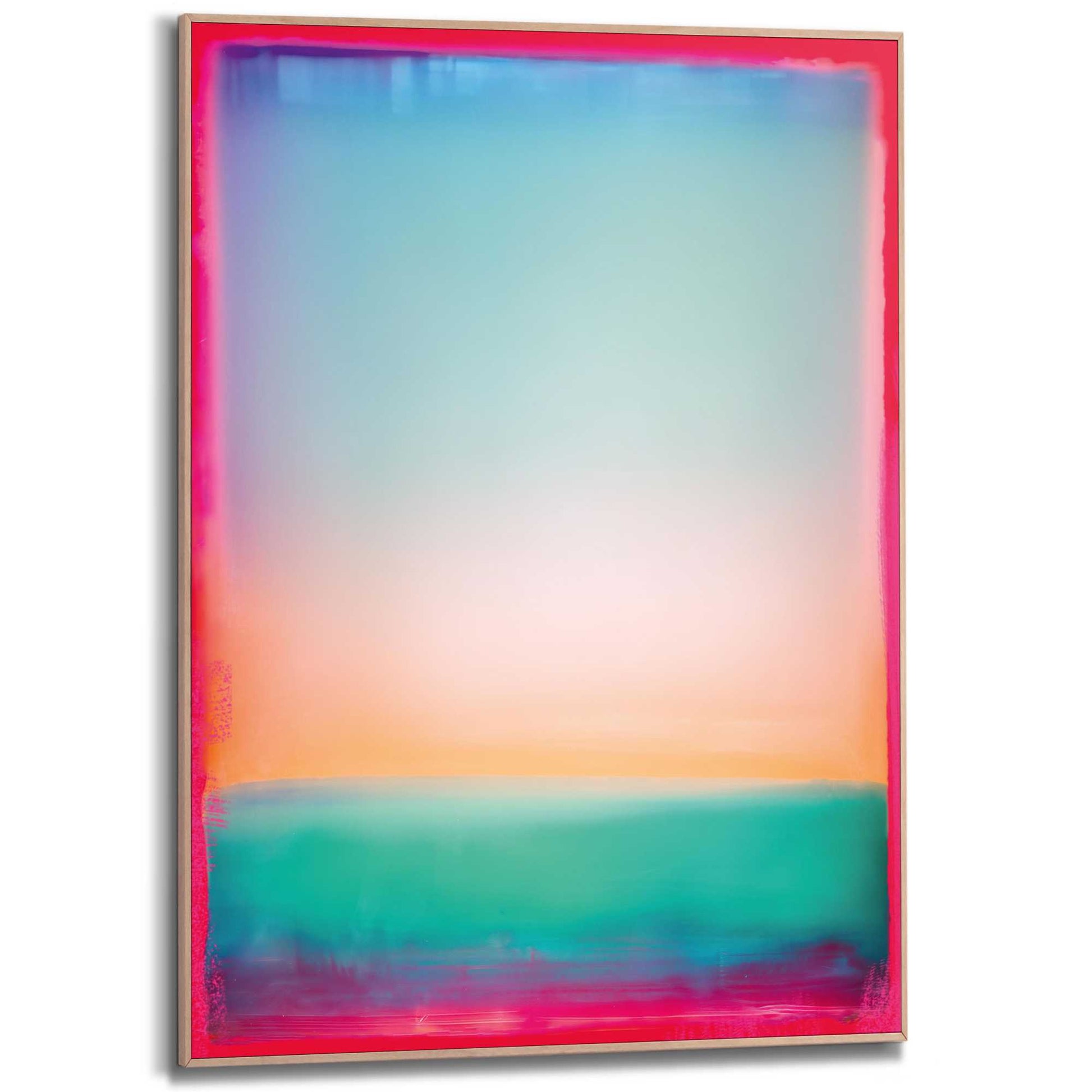 Framed Poster Radiant Silence 70x50