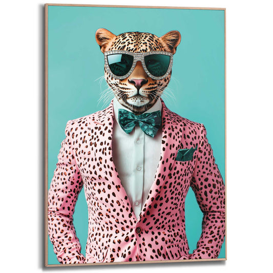 Framed Poster Savage Chic 70x50