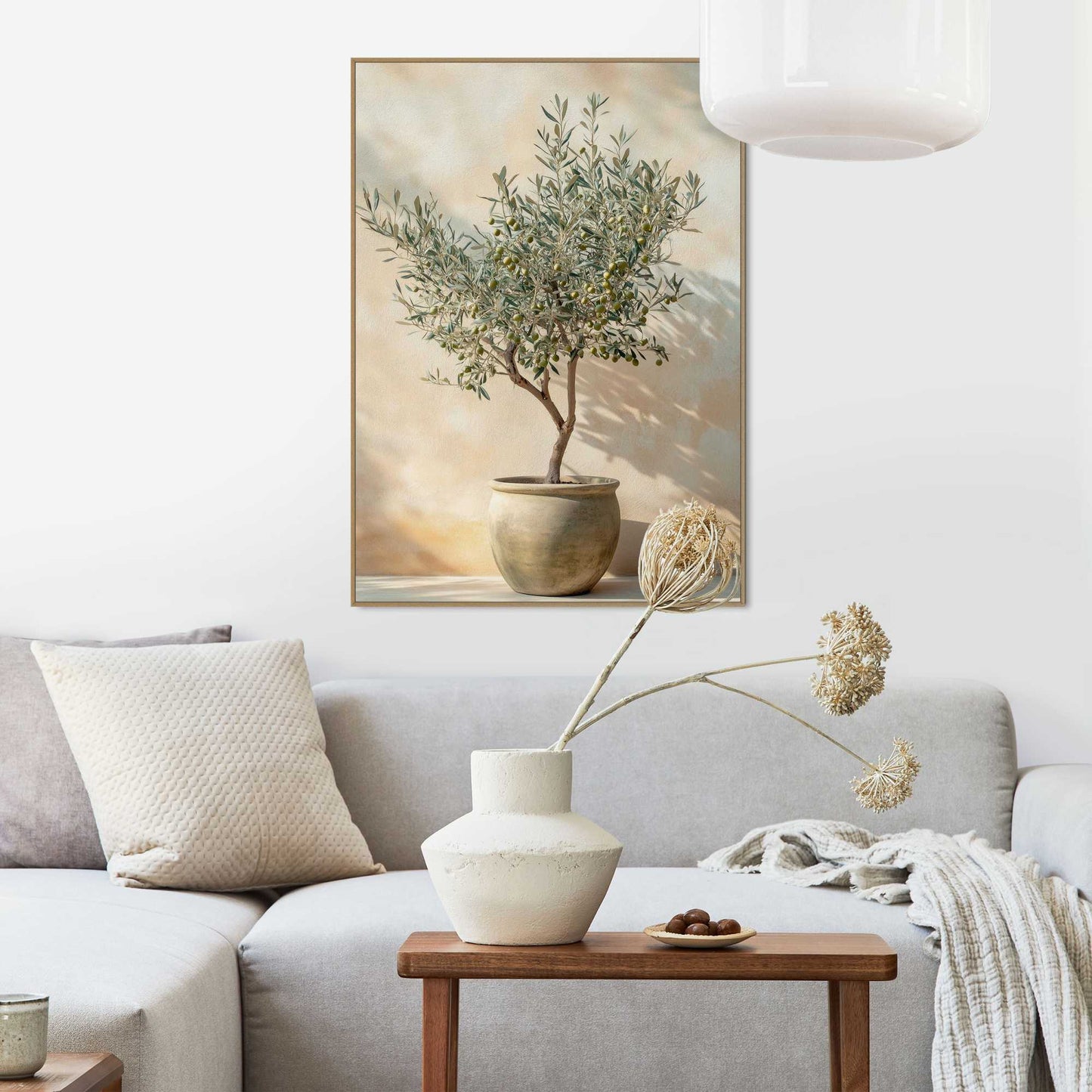 Framed Poster Olive Summer 70x50