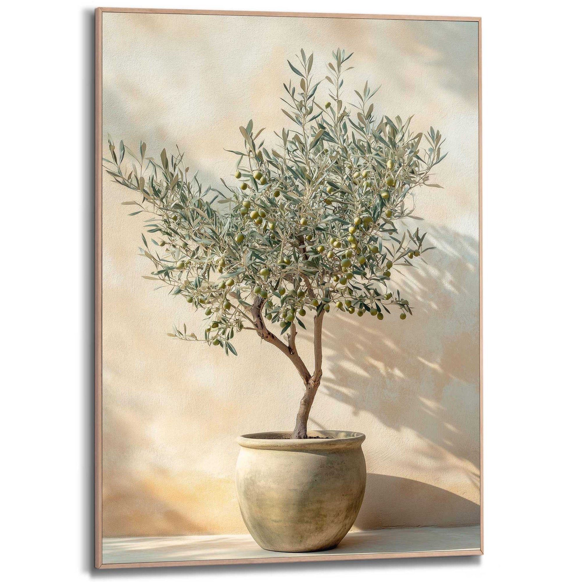 Framed Poster Olive Summer 70x50