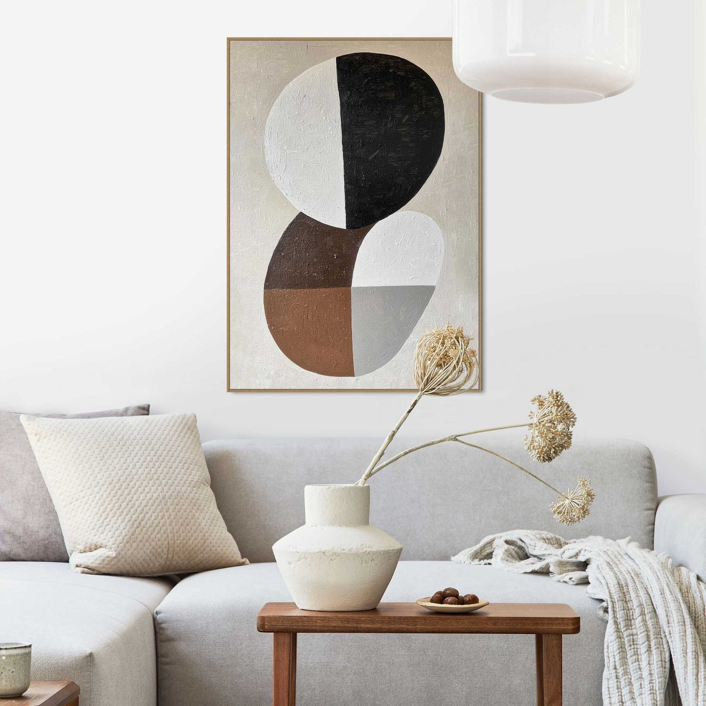 Framed Poster Earth Essence V 70x50