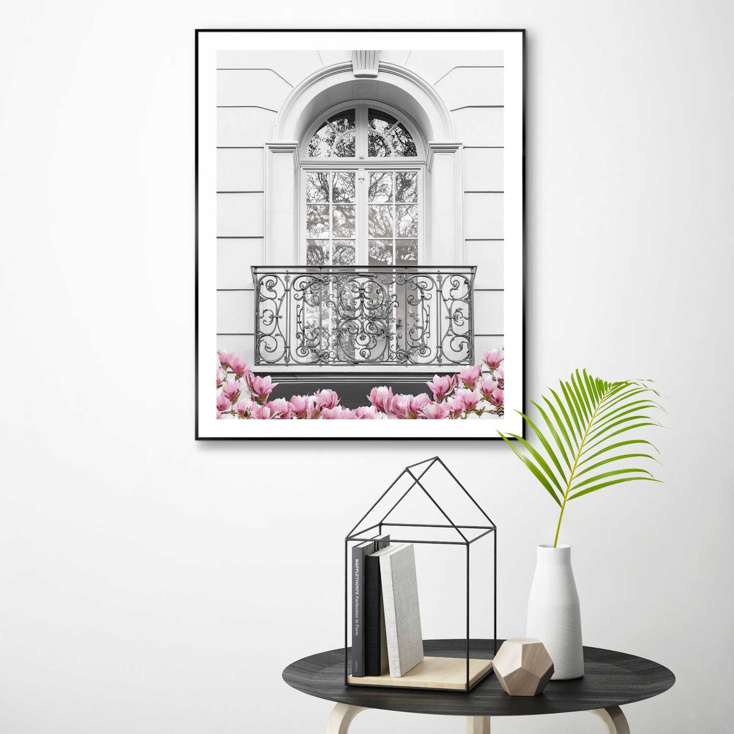 Framed Poster Heavenly Balcony 50x40