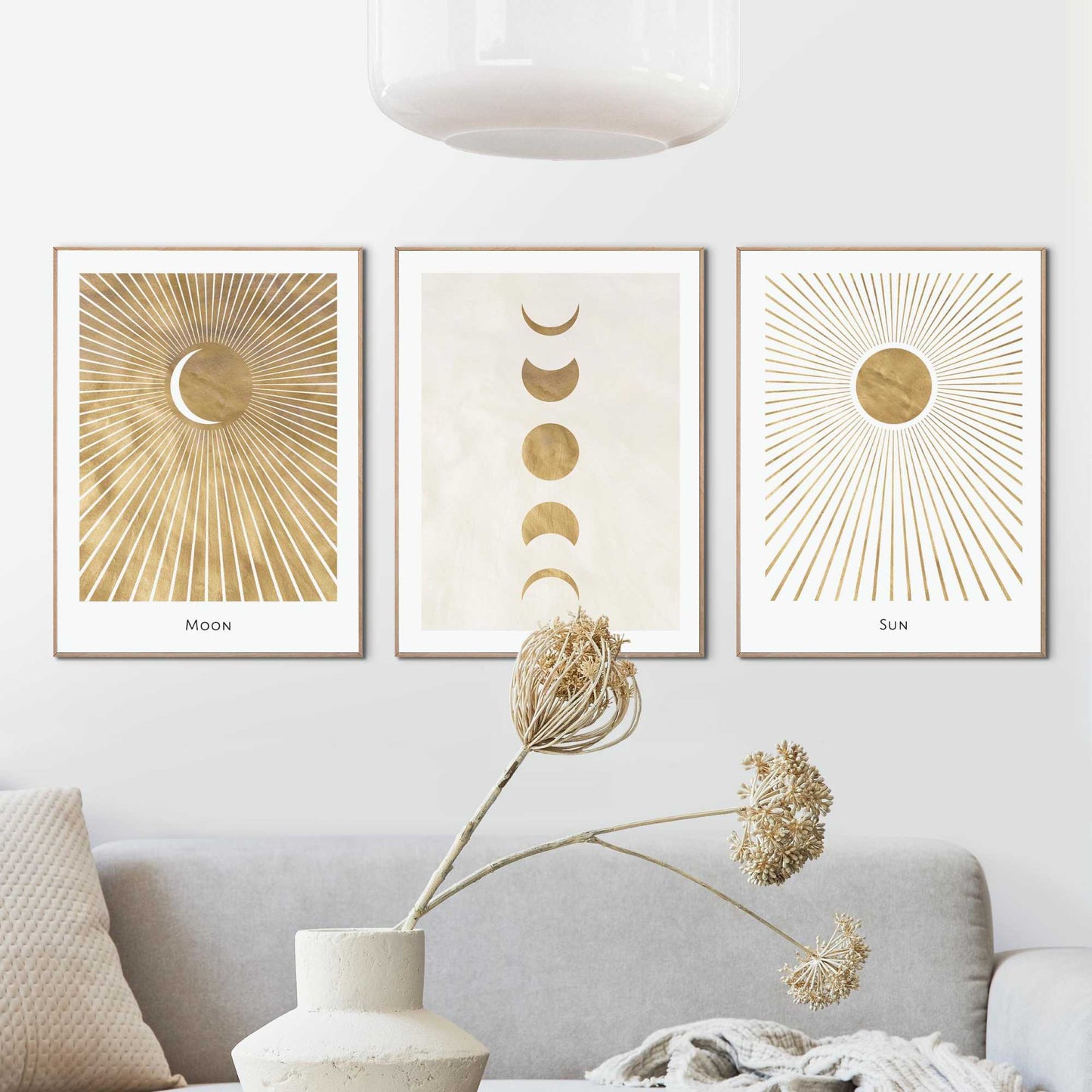 Framed Poster Solar Set 40x30
