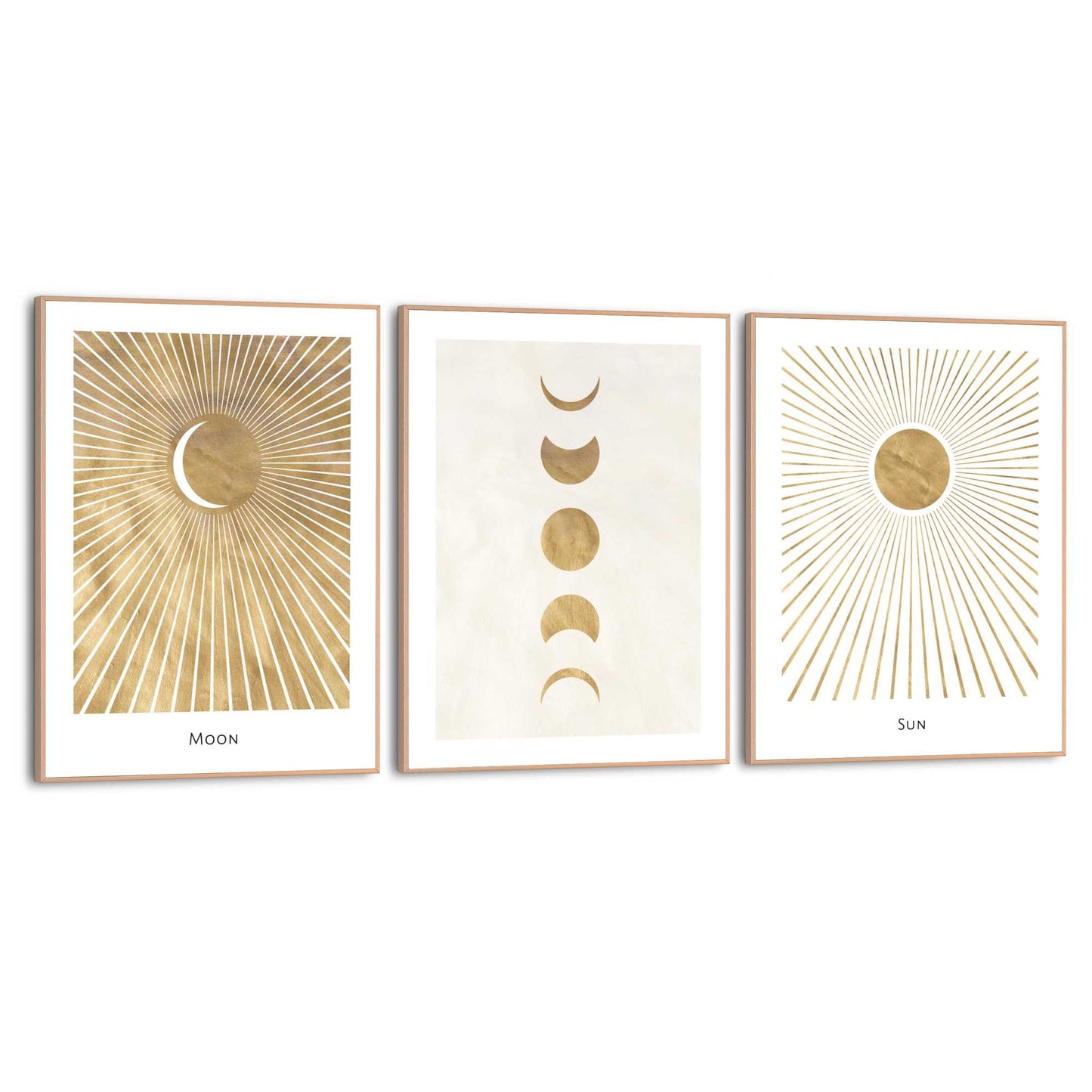 Framed Poster Solar Set 40x30