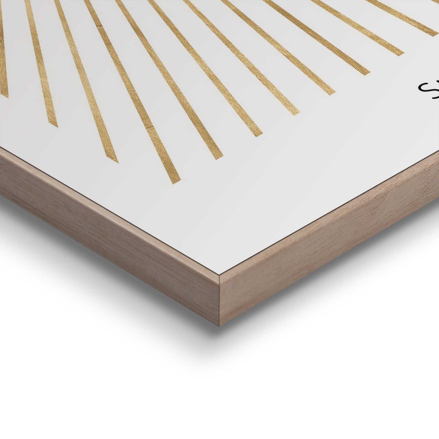 Framed Poster Solar Set 40x30