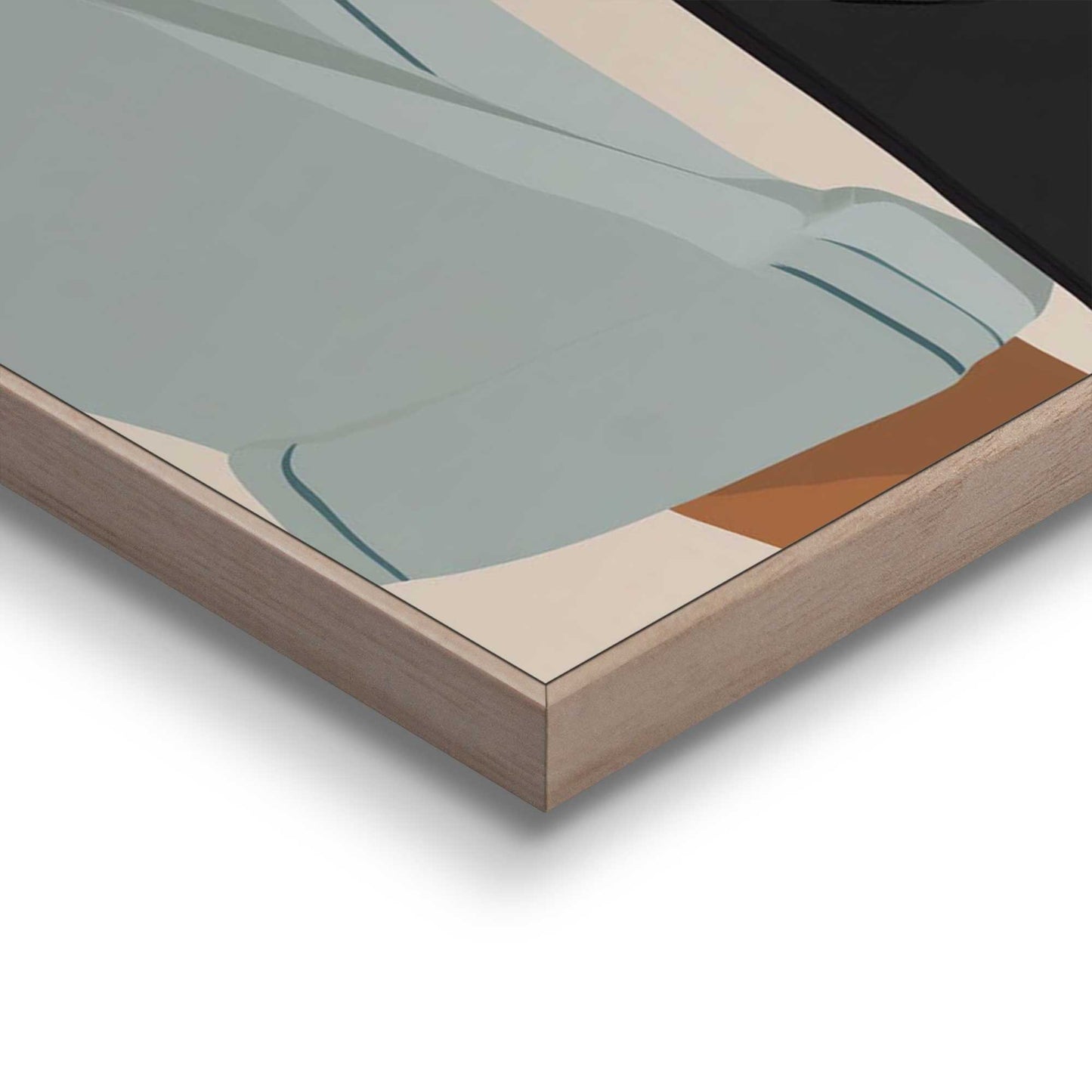 Framed Poster Fashion Pose - jeans 70x50