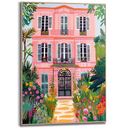 Framed Poster Havana Mansion 70x50