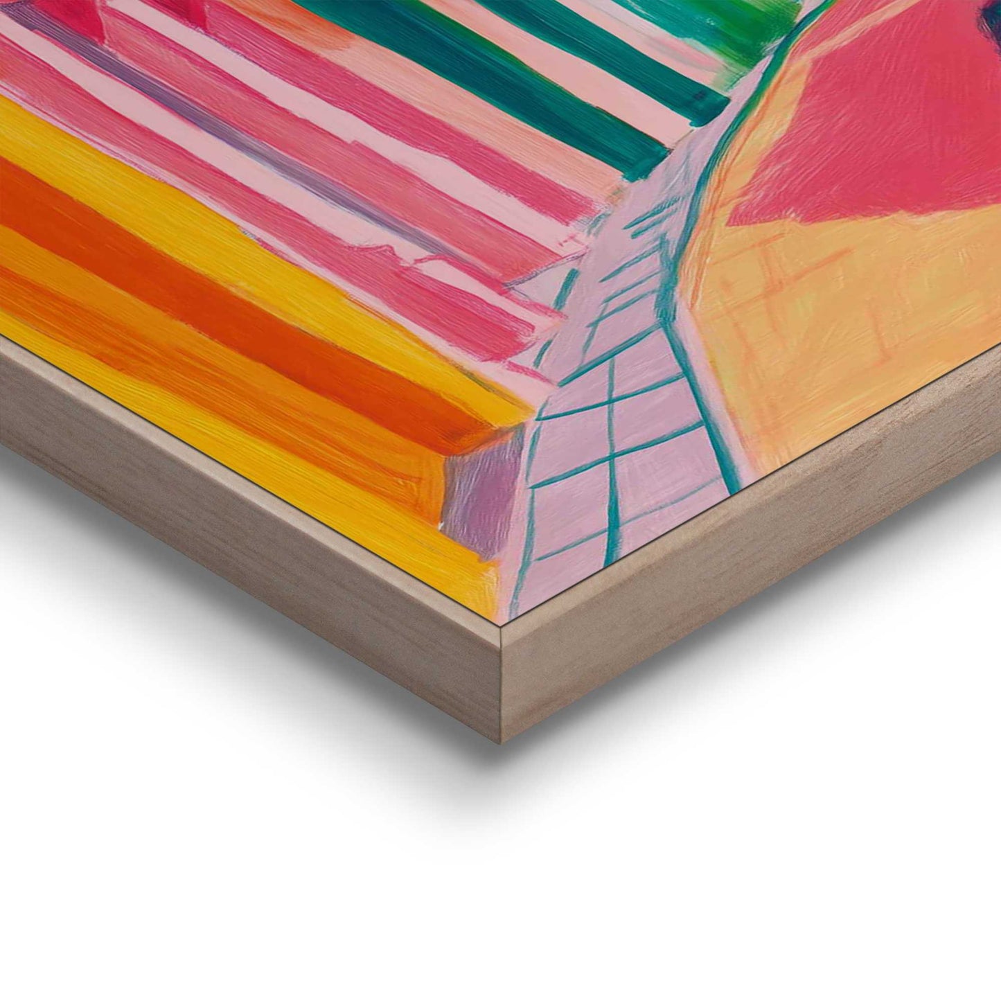 Framed Poster Havana Colour Street 50x40