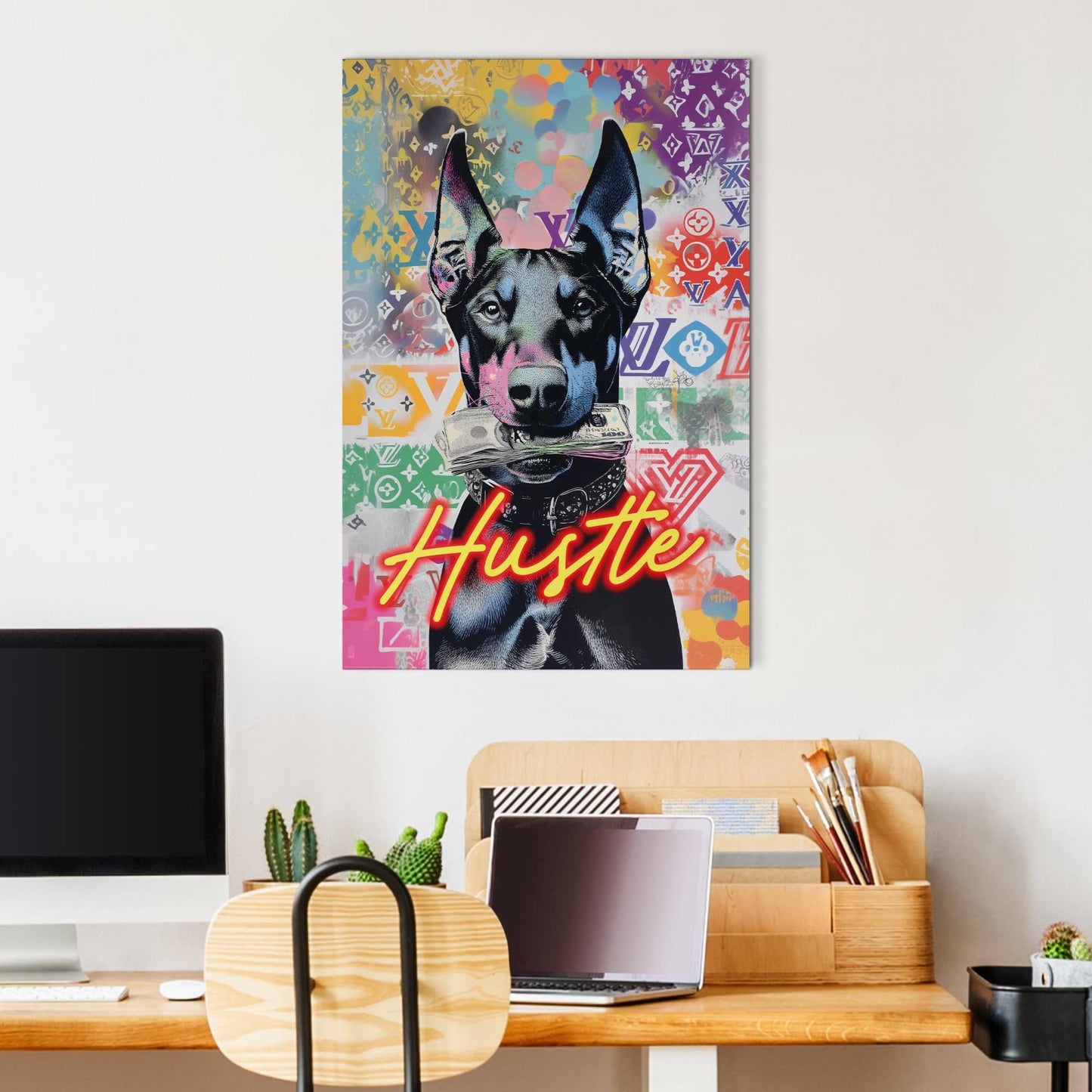 Wall Art Panel Hustle 90x60