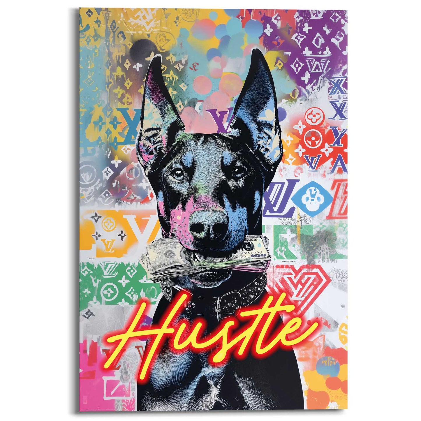 Wall Art Panel Hustle 90x60