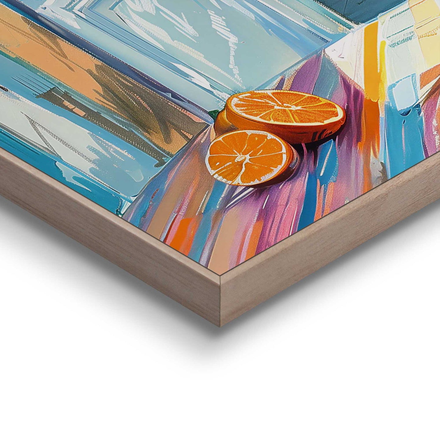 Framed Poster Summer Vibes 50x40