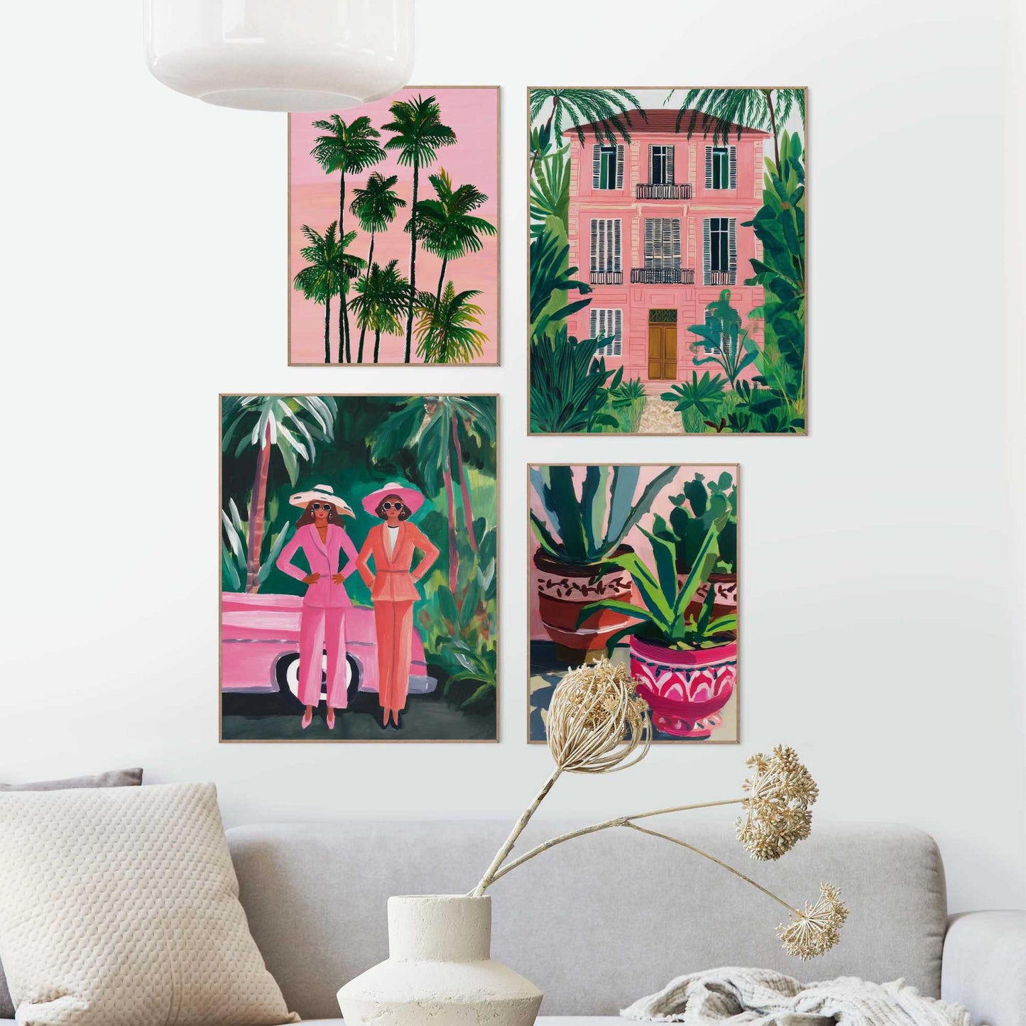 Framed Poster Cuban Set 50x40