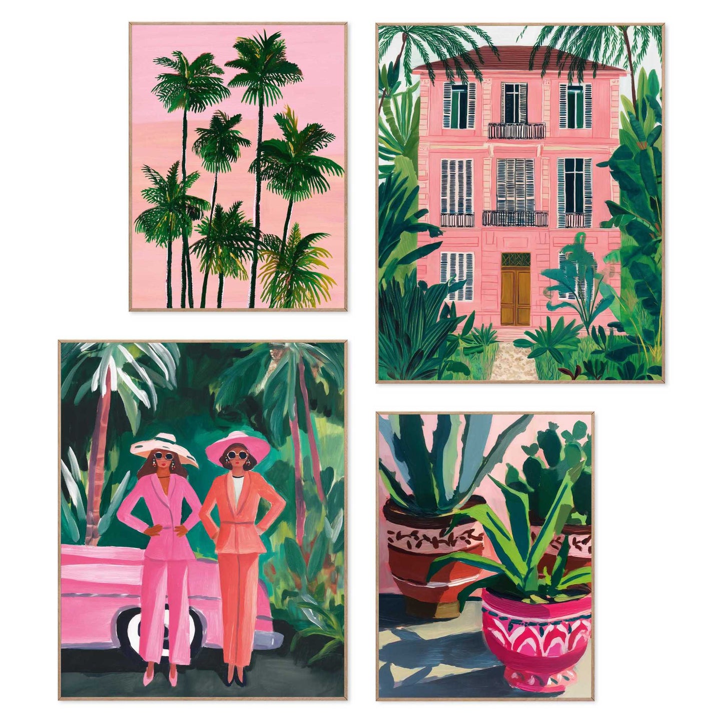 Framed Poster Cuban Set 50x40
