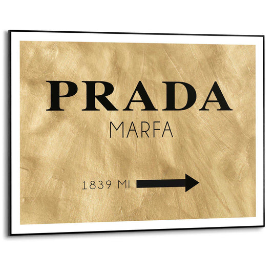 Framed Poster Miles Golden 50x70