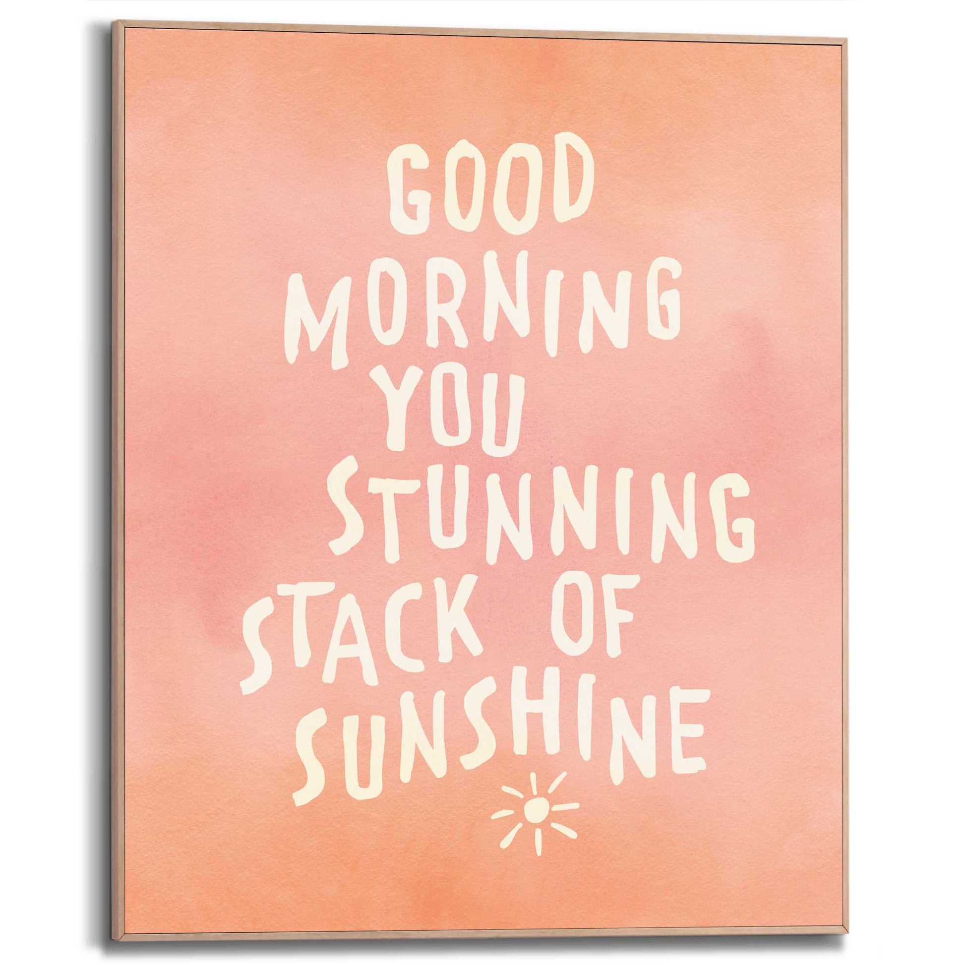 Framed Poster Stunning Sunshine 50x40