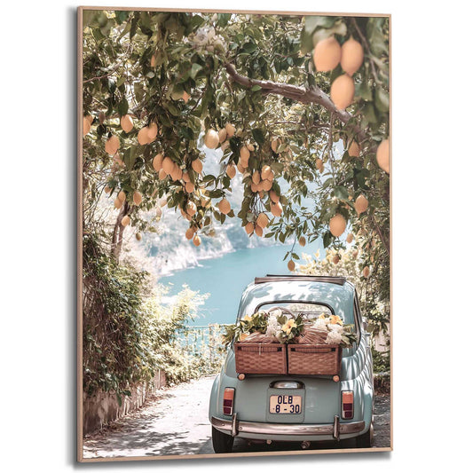 Framed Poster Citrus View 70x50