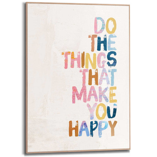Framed Poster Choose joy 70x50