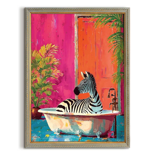 Baroque Art Zebra spa 85x65