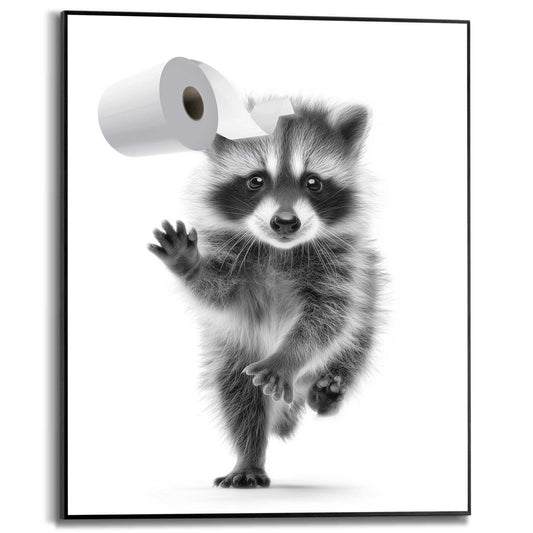 Framed Poster Paper chase 50x40