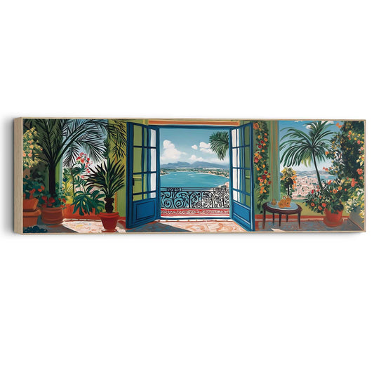 Wall Art Panel Balcony view 30x90