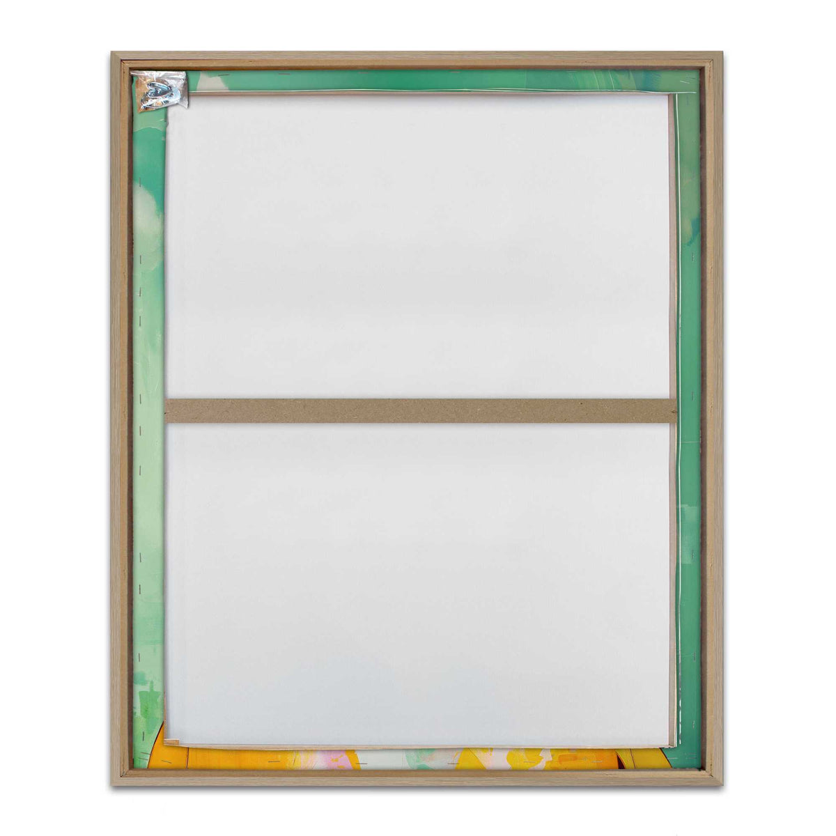 Framed Art Box Green portrait 80x67