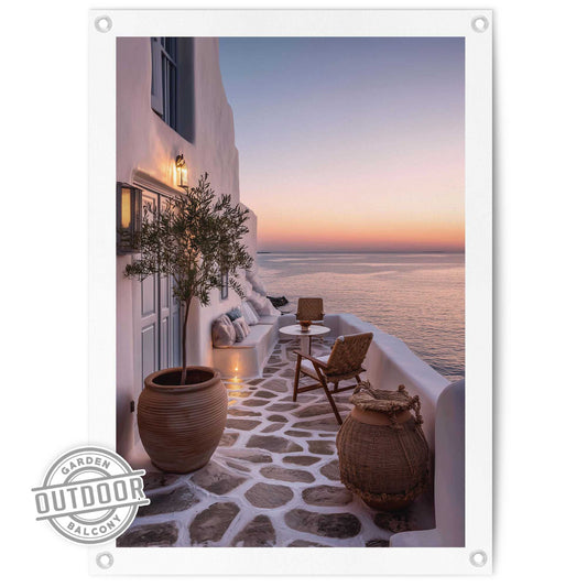 Outdoor Art Sunset balcony 70x50