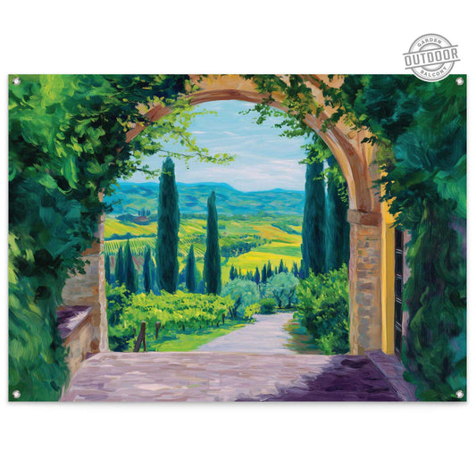 Outdoor Art Gateway to Tuscany 70x100