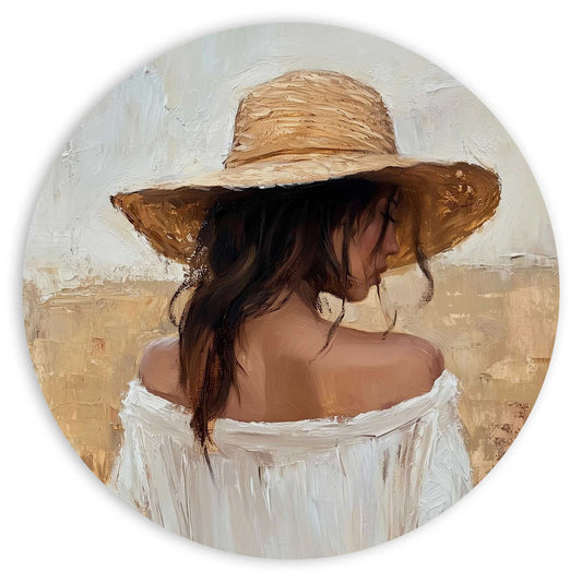 Circle Art A moment alone 50x50