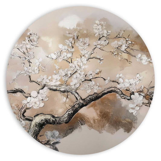 Circle Art Soft blossom 50x50