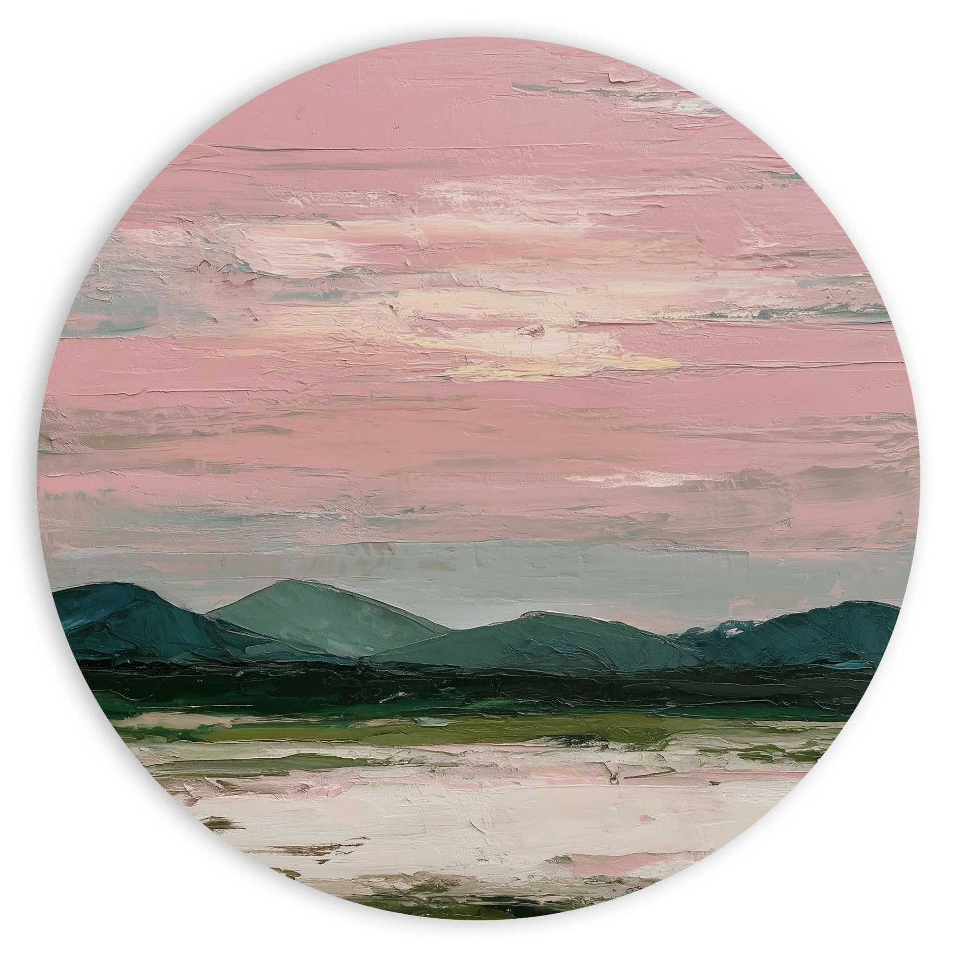 Circle Art Cotton sky 50x50