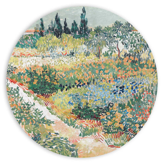 Circle Art Garden in Arles by Van Gogh 50x50
