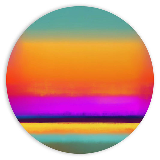Circle Art Abstract horizon 50x50