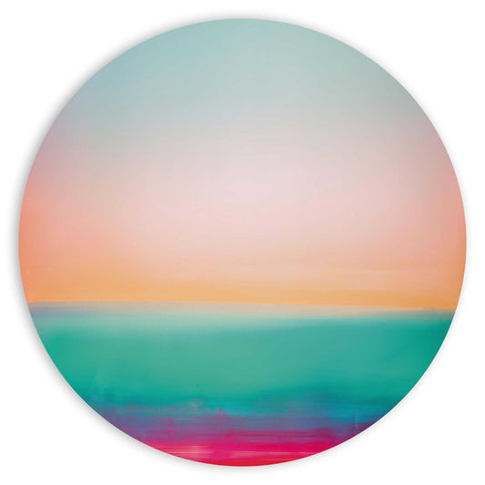 Circle Art Abstract sunrise 50x50