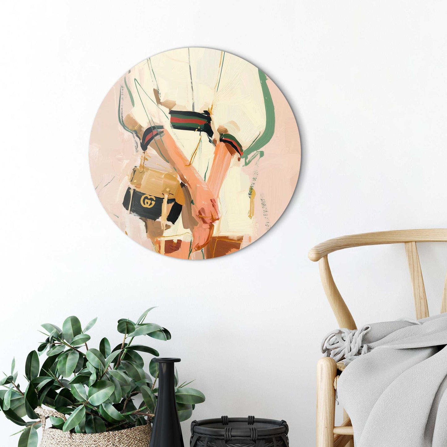 Circle Art Casual chique outfit 50x50