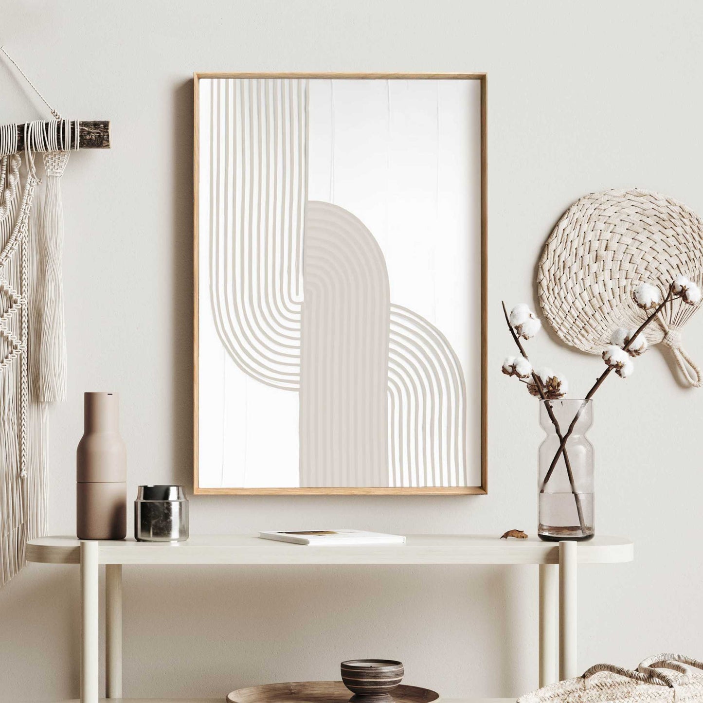 Handmade Art Strong - beige 70x50