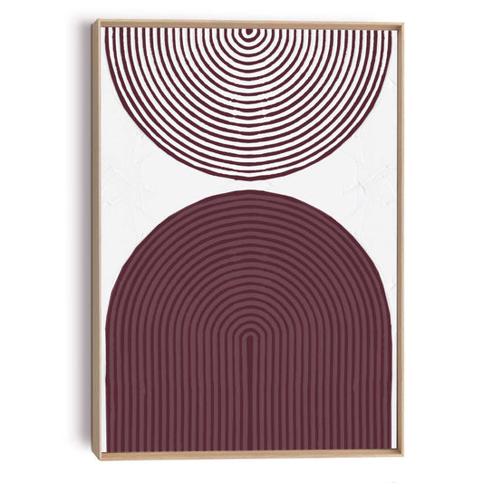 Handmade Art Bows - bordeaux 70x50