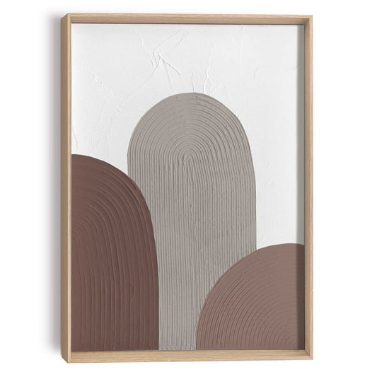 Handmade Art Arches - brown 70x50