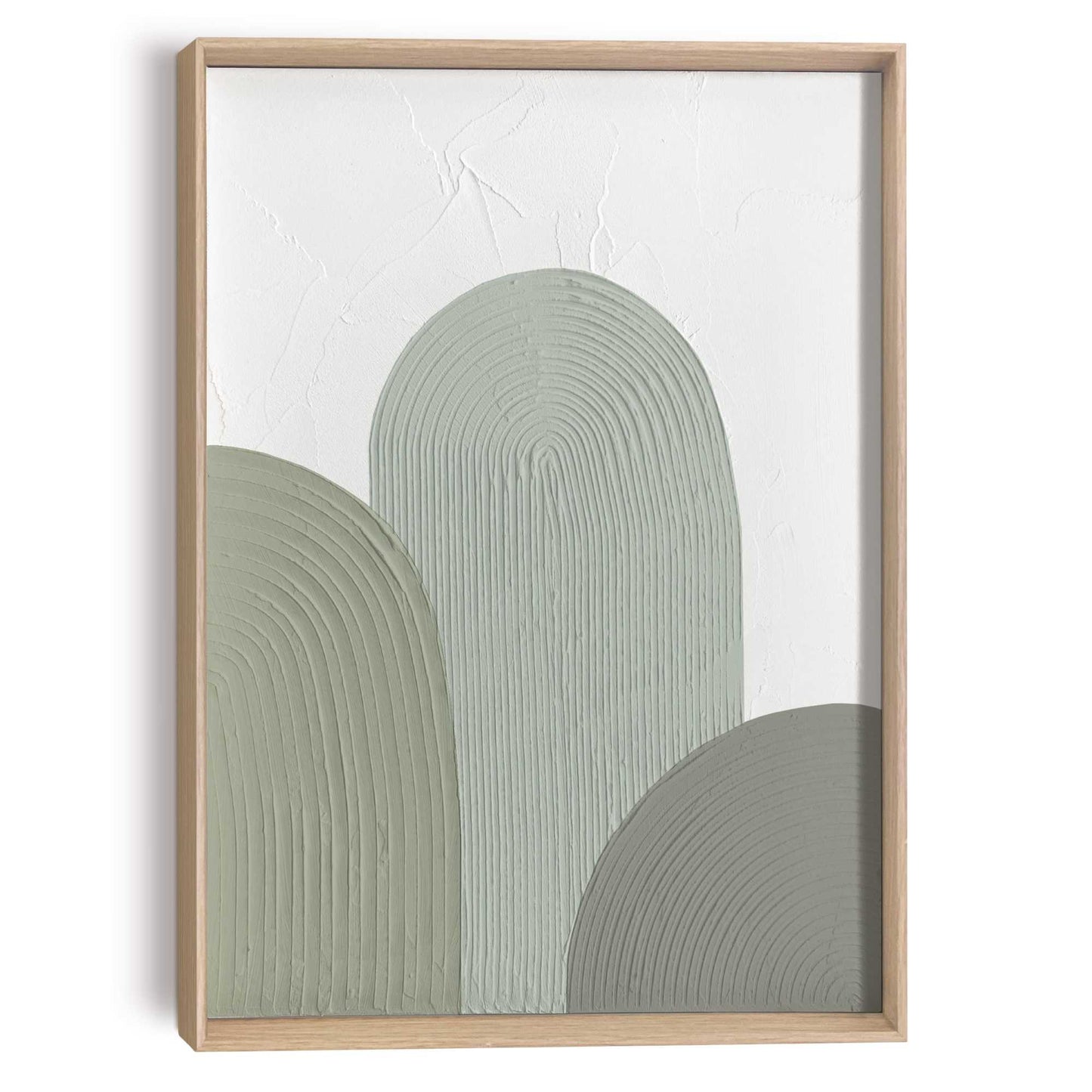 Handmade Art Arches - green  70x50