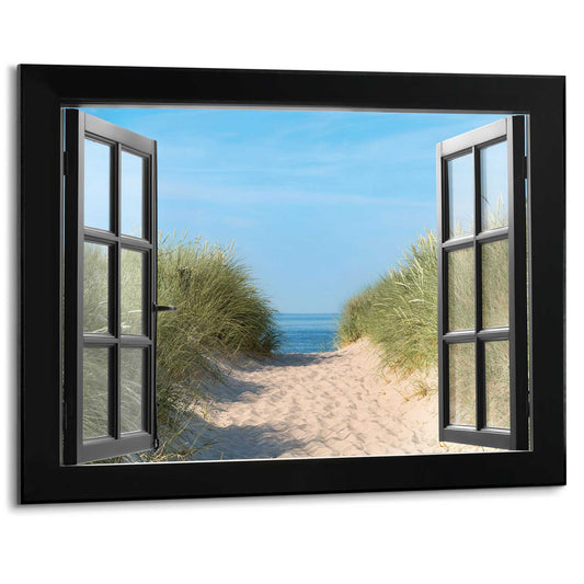 Framed Poster Ocean view 50x70