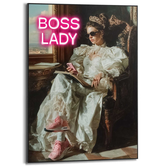 Framed Poster Royal boss 70x50