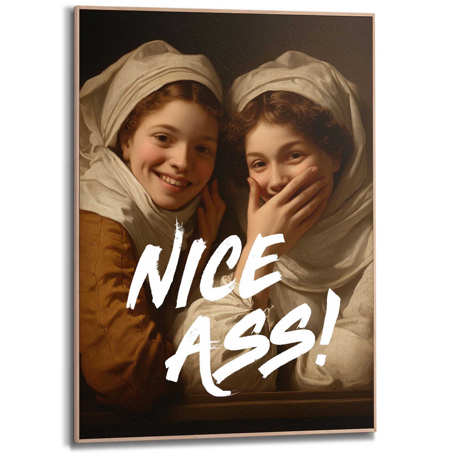 Framed Poster Nice ass 70x50