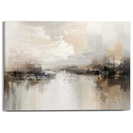 Canvas Abstraction Skyline 50x70
