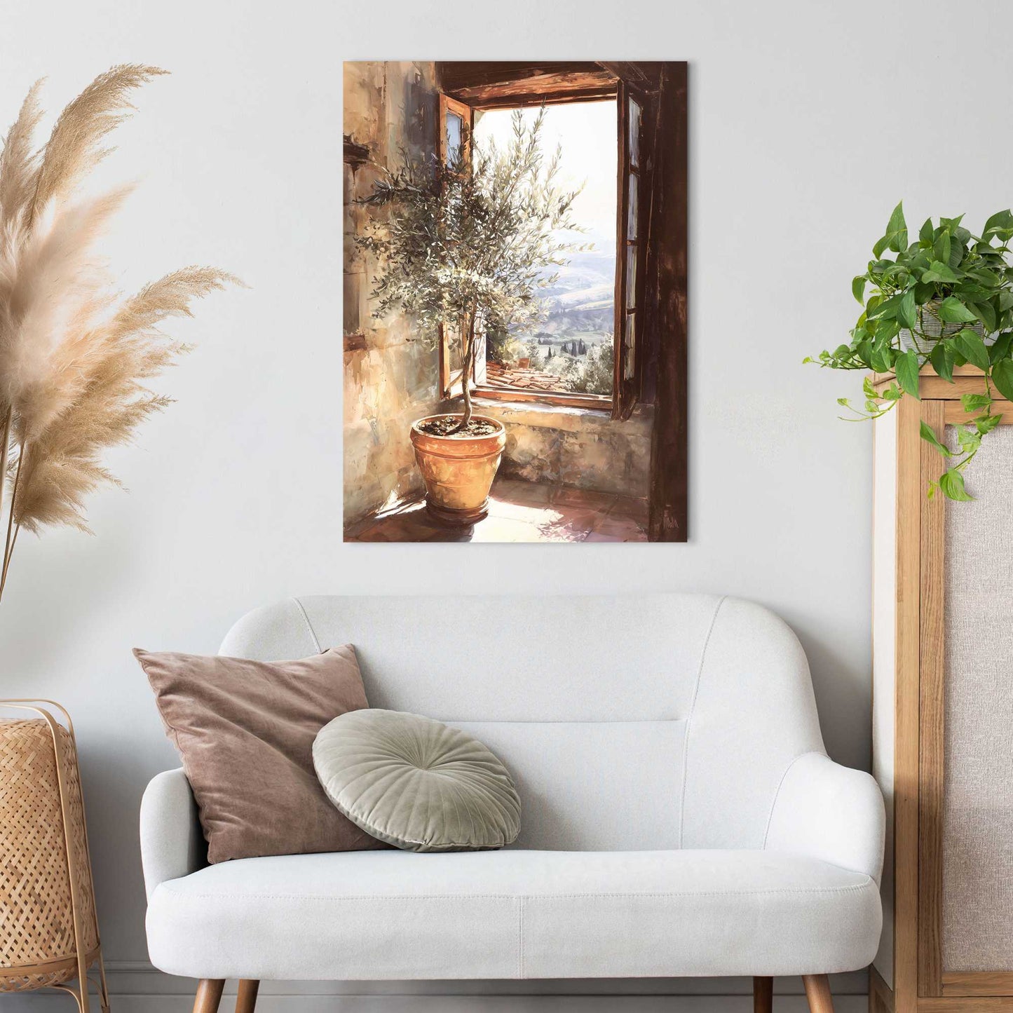 Canvas Rustic Morning 70x50