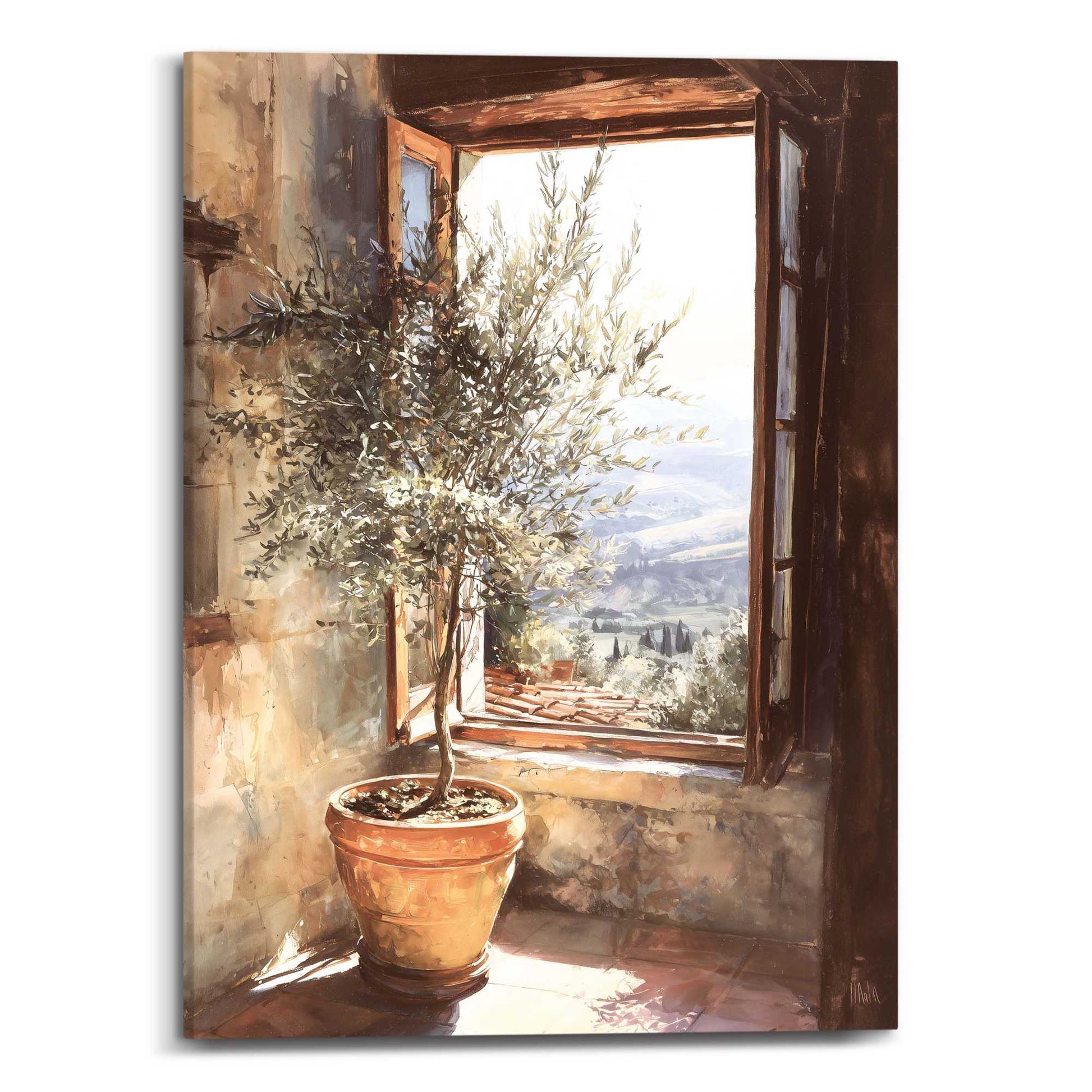 Canvas Rustic Morning 70x50