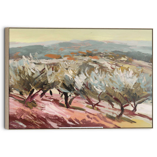 Canvas Mediterranean Hillside 70x100