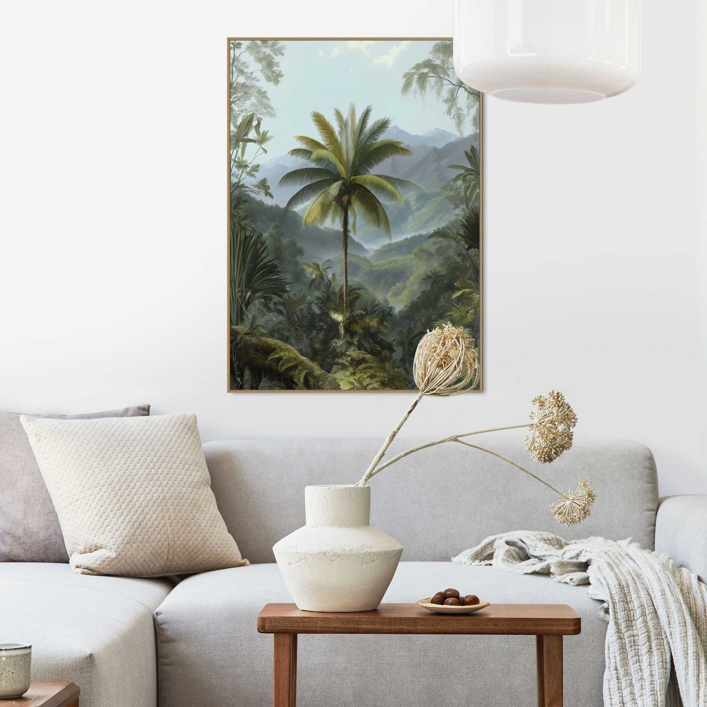 Framed Poster Tropical Heights 70x50