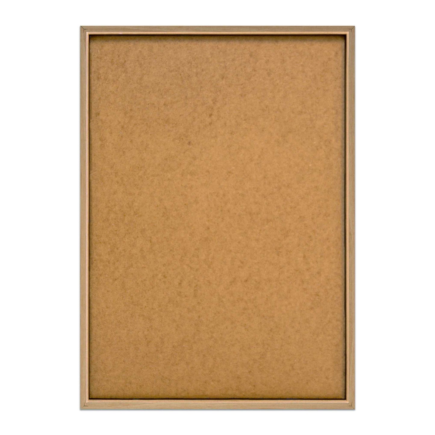 Framed Poster Beige Geometric Art Duo 70x50