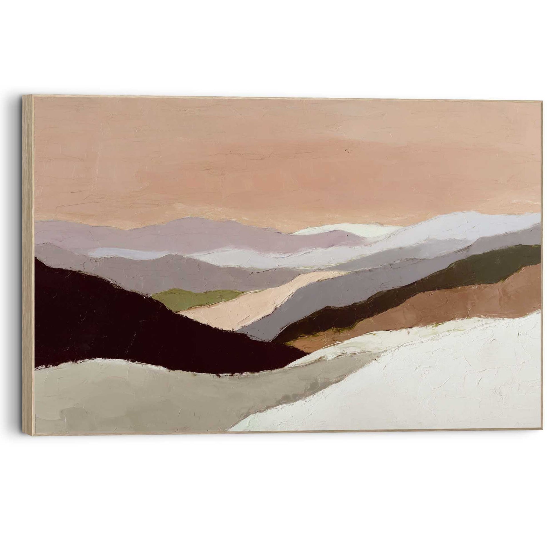 Wall Art Panel Neutral Landscape 60x90
