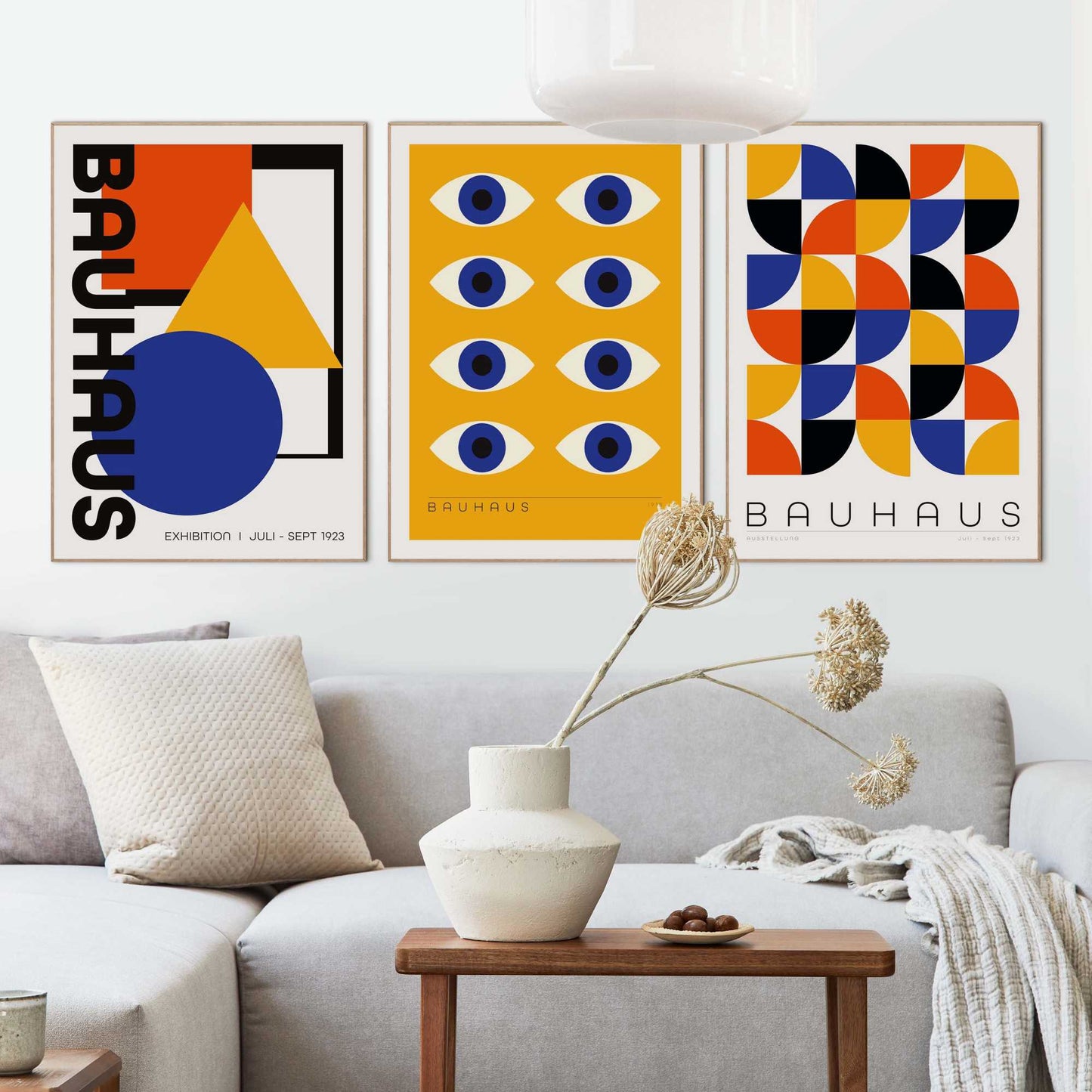 Framed Poster Bauhaus Originals Set 70x50
